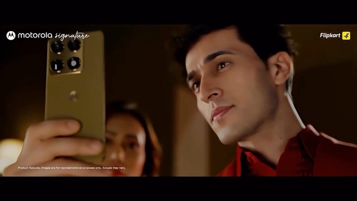Cover frame for Motorola India TV commercial